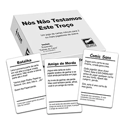 Nós Não Testamos Esse Troço